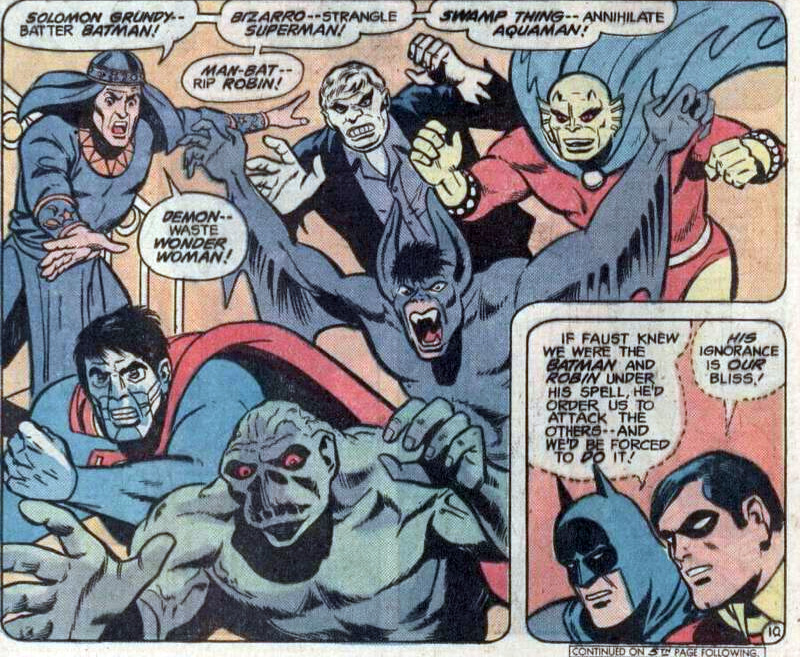 Super Friends vs supervillains. Sorta